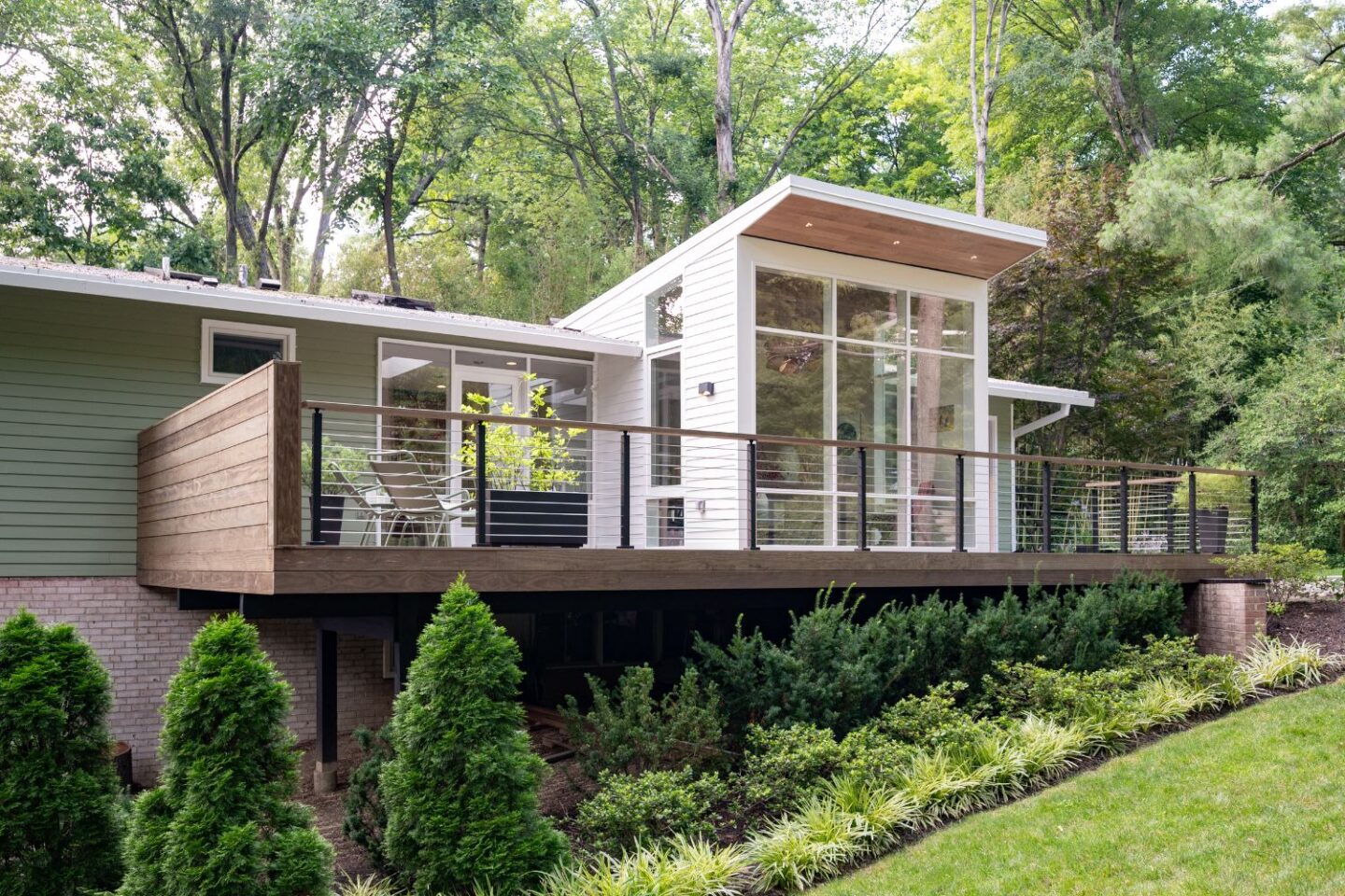 Deck and addition remodeling