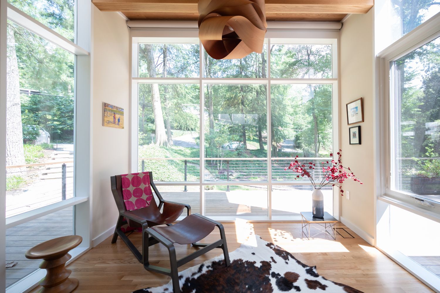 Interior view of the addition replacement in Alexandria