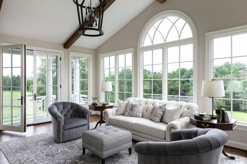 Custom home in Loudoun County surrounded by rolling hills in Virginia’s Hunt Country