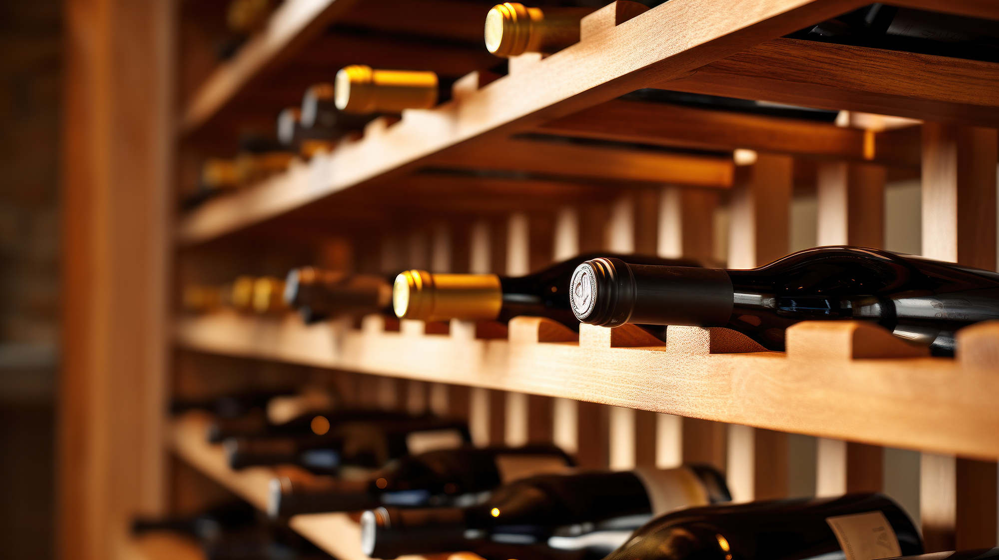 Custom Wine Cellar in Middleburg Virginia