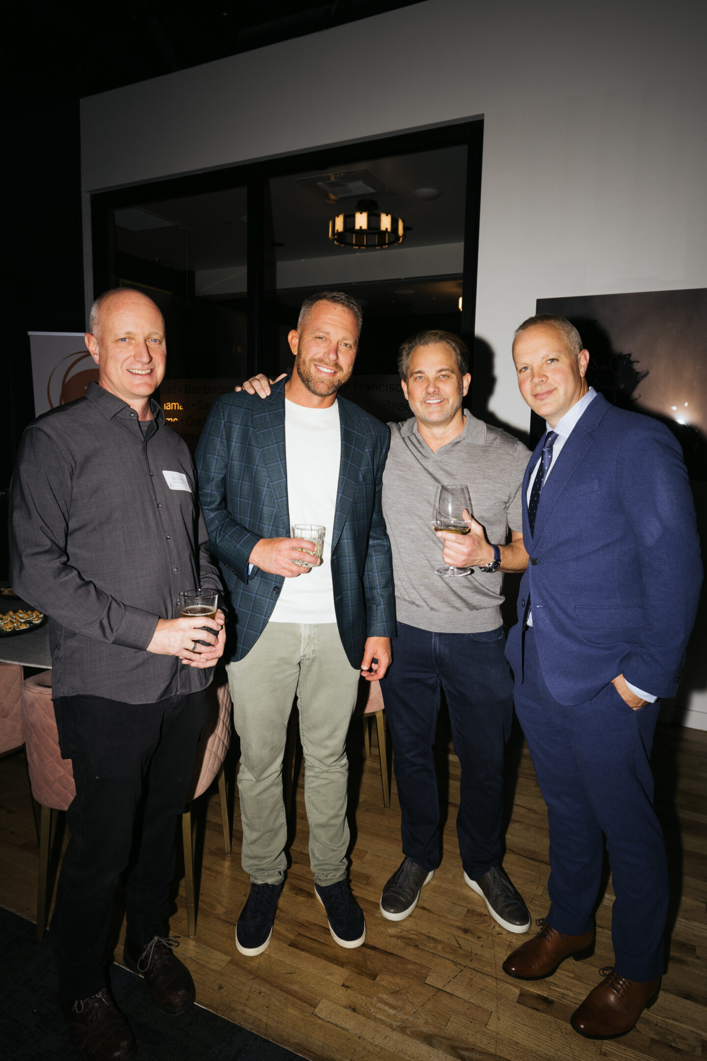 a photo of Stacy Eakman, Alair Reginal Partner for California with his colleagues