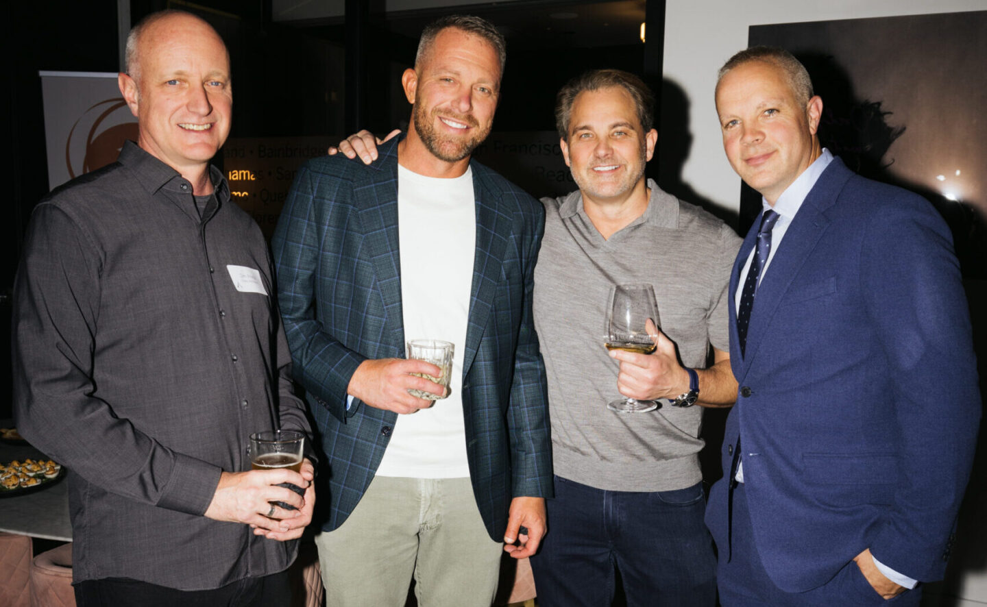 a photo of Stacy Eakman, Alair Reginal Partner for California with his colleagues