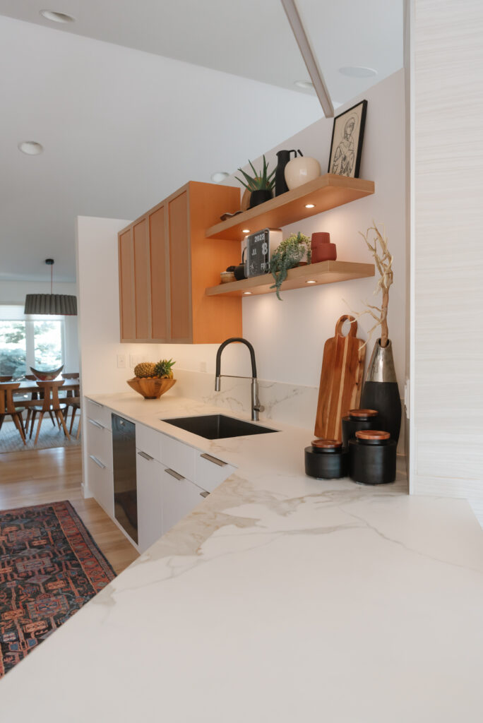 Sleek Walkout - Kitchen