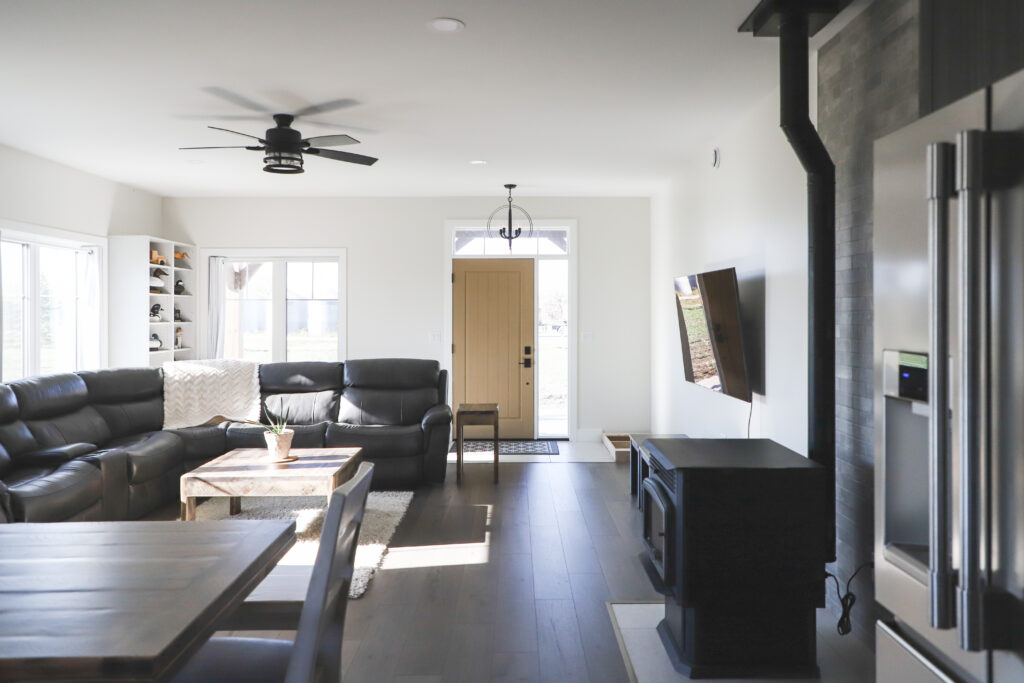 Warm Haven Custom - Living Room