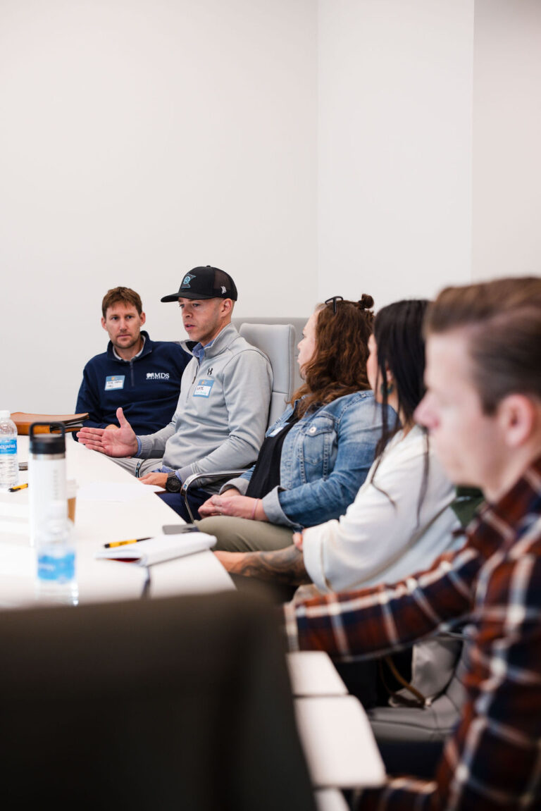 discussion session for builders and architects, at Curious Collective in Seattle WA