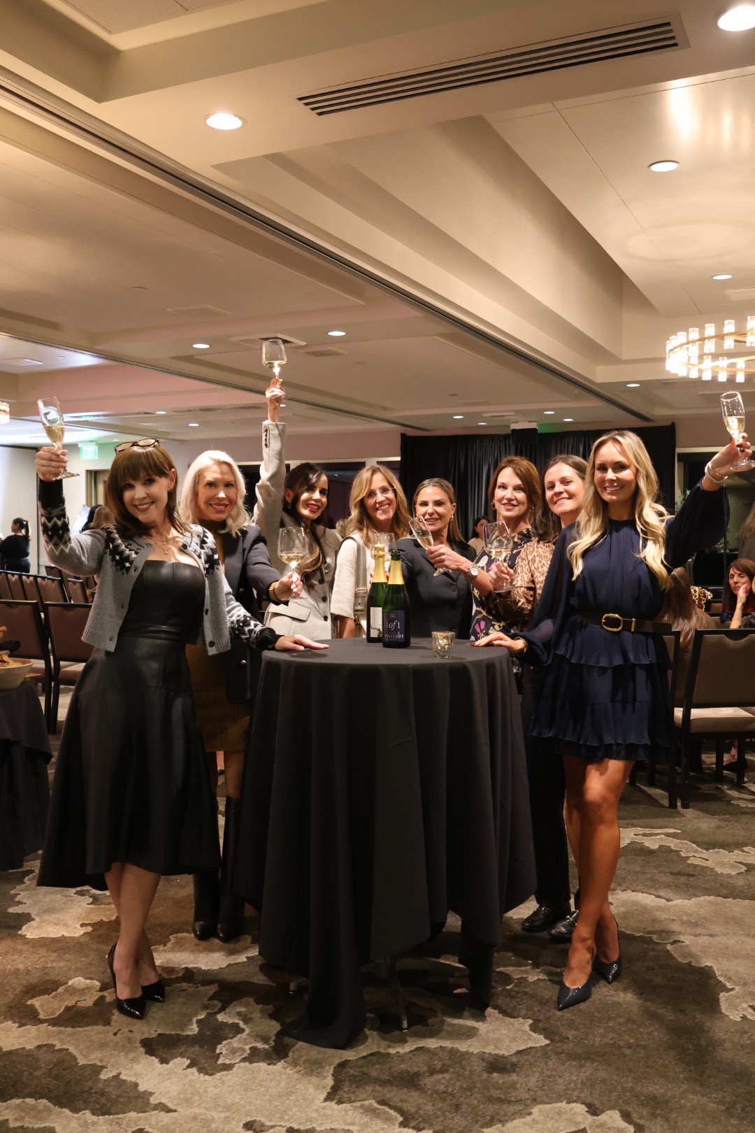 Beth Gale of Alair Kirkland and the panelists of the Women of Influence Event in Kirkland, WA