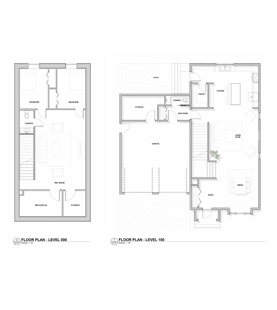 The Langford Floor Plans