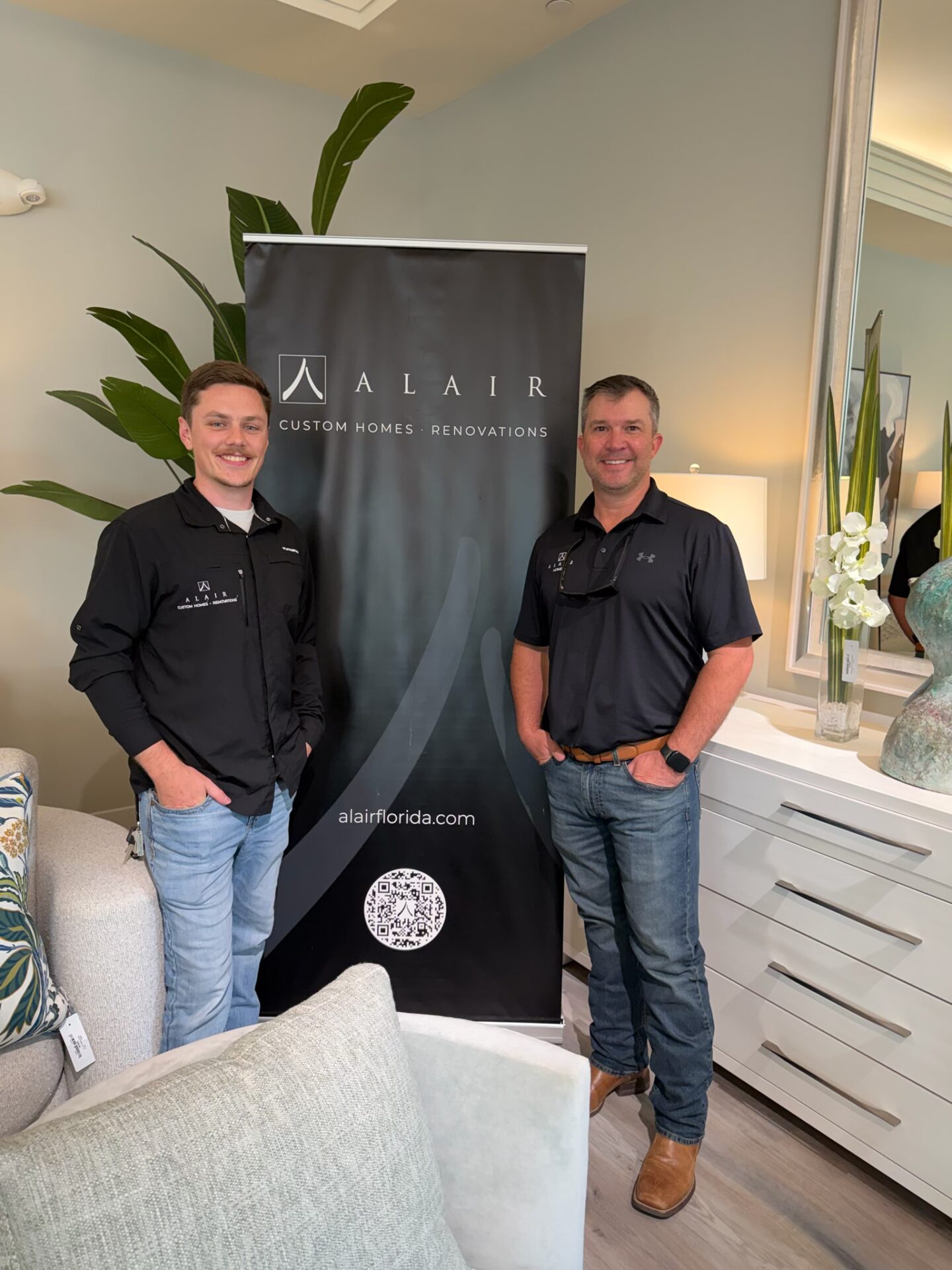 Michael of Alair Heartland and Brent Nachbur of Alair Sanibel Attend Clive Daniel Home Event in Sarasota, FL