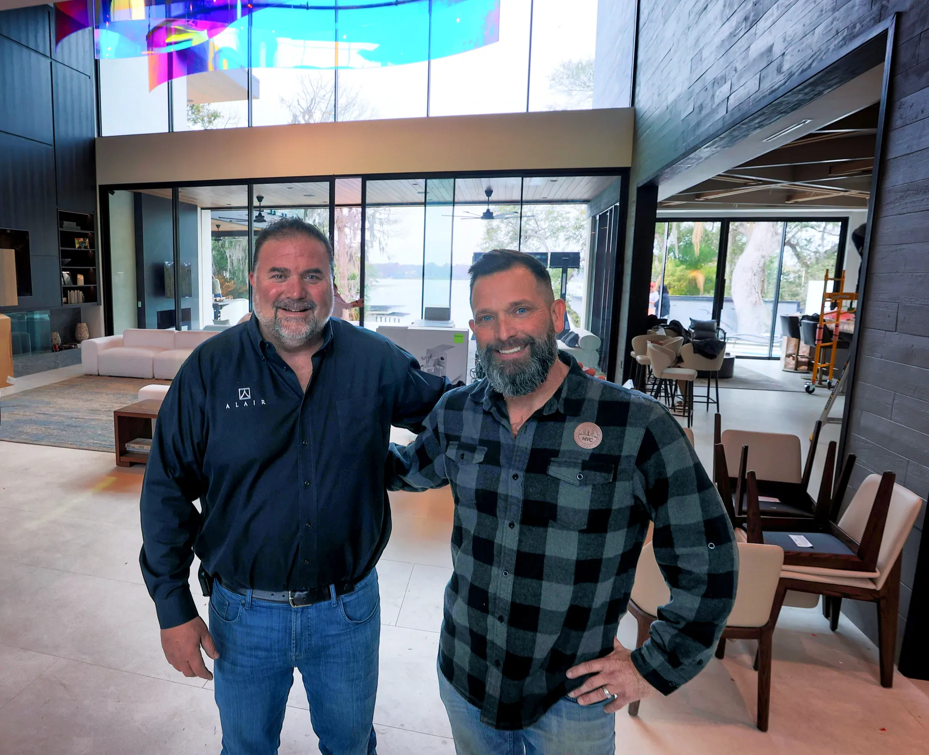 Partners Jim Krantz & John Altman On Site at The New American Home 2026