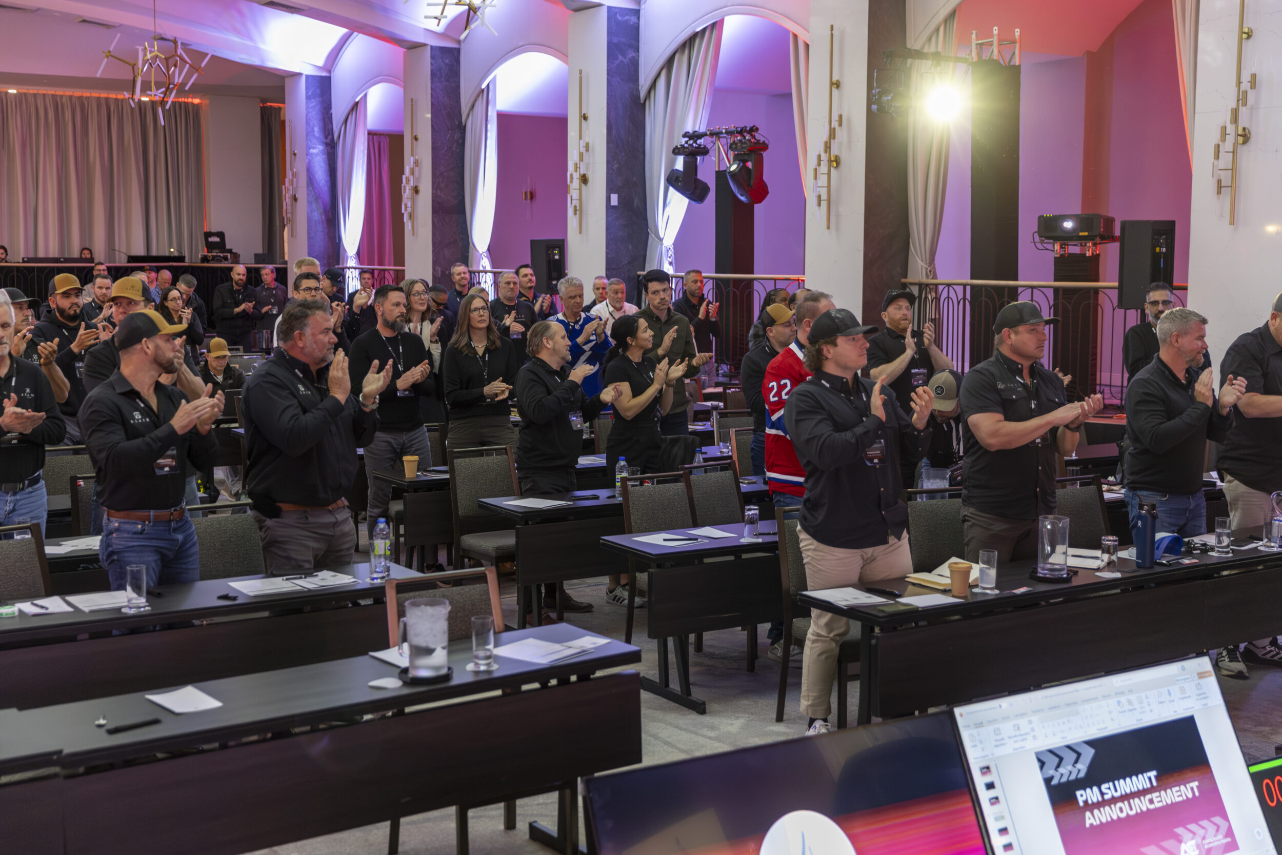 The room delivered a standing ovation during the 2026 Alair conference in Montreal.