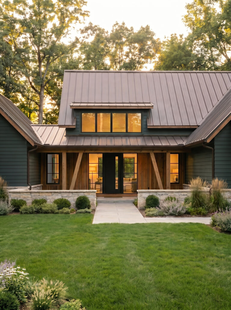 Harmony VISION House Asheville, NC 2027 Exterior Render Side View