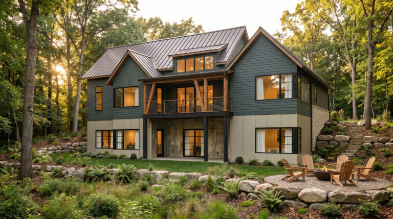 Harmony Vision House Asheville, NC - 2027 exterior rendering