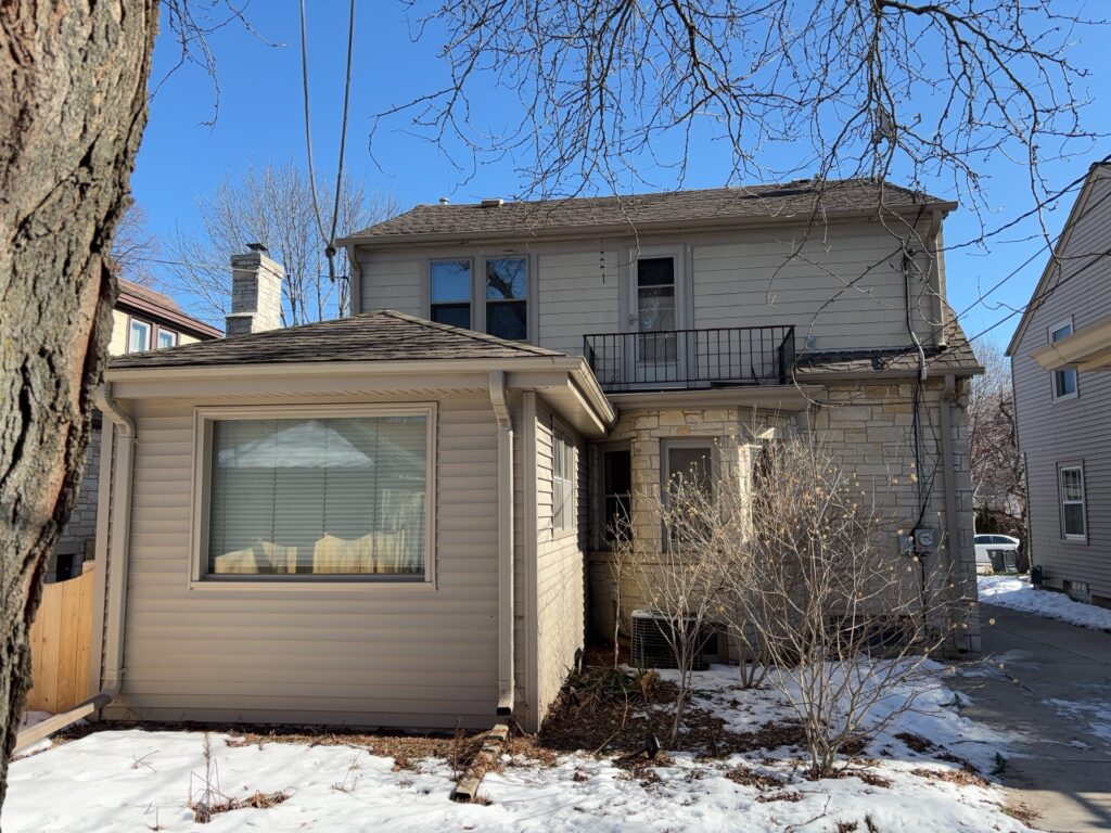 Back Facade 89th Street, Wauwatosa